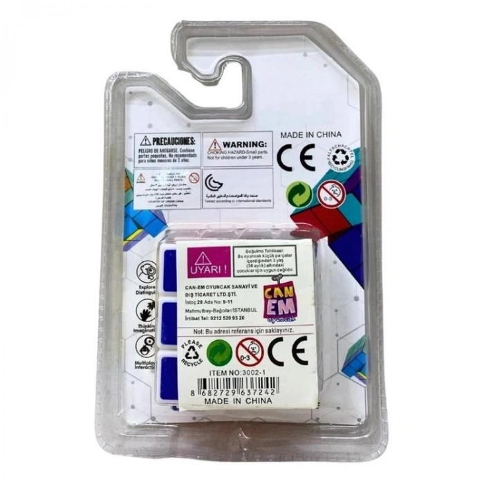 CANEM 3002-1 3x3 ZEKA KÜPÜ KARTELA 6+