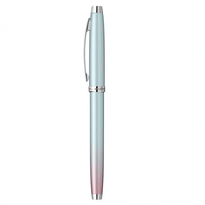 SHEAFFER 9376-1 100 ROLLER KALEM EXPRESSION MAVİ-PEMBE SEDEFLİ RENK GEÇİŞLİ ÖZEL KUTUDA