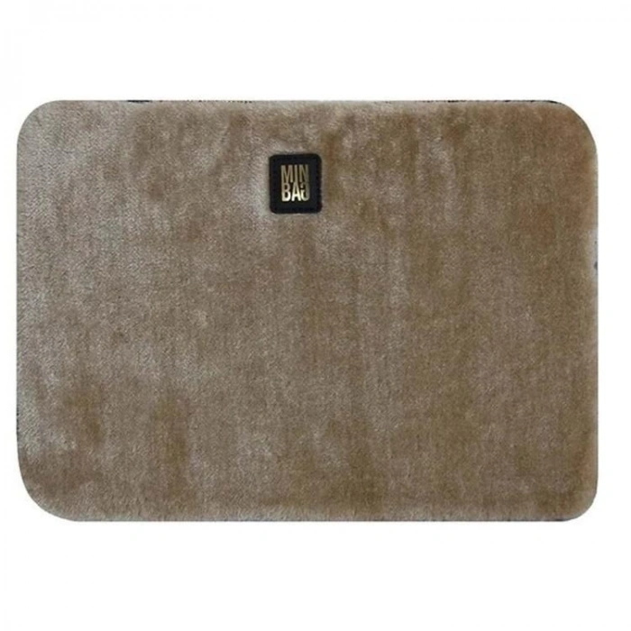 ÖNDER MINBAG 572-29 PLUSH TÜYLÜ PELUŞ 13 INCH LAPTOP / TABLET KILIFI ÇANTASI - BEJ
