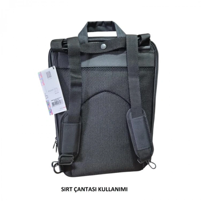 ÖNDER MINBAG 564-03 XXL ASPEN 28,5 x 41 LAPTOP VE TABLET ÇANTASI SİYAH