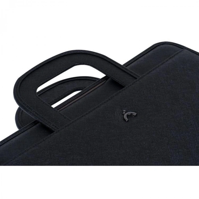 ÖNDER MINBAG 8002-3 MILANO 28,5 x 37 cm GİZLİ SAPLI ÇİFT FERMUARLI EVRAK ÇANTASI SİYAH