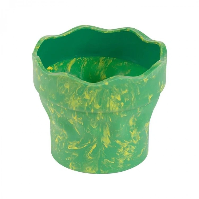 FABER KATLANIR SULU BOYA SULUĞU (SU KABI)  CLİCK&GO YEŞİL MARBLE -181528 TEKLİ