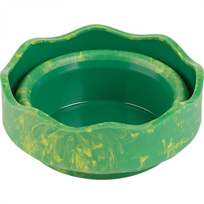 FABER KATLANIR SULU BOYA SULUĞU (SU KABI)  CLİCK&GO YEŞİL MARBLE -181528 TEKLİ