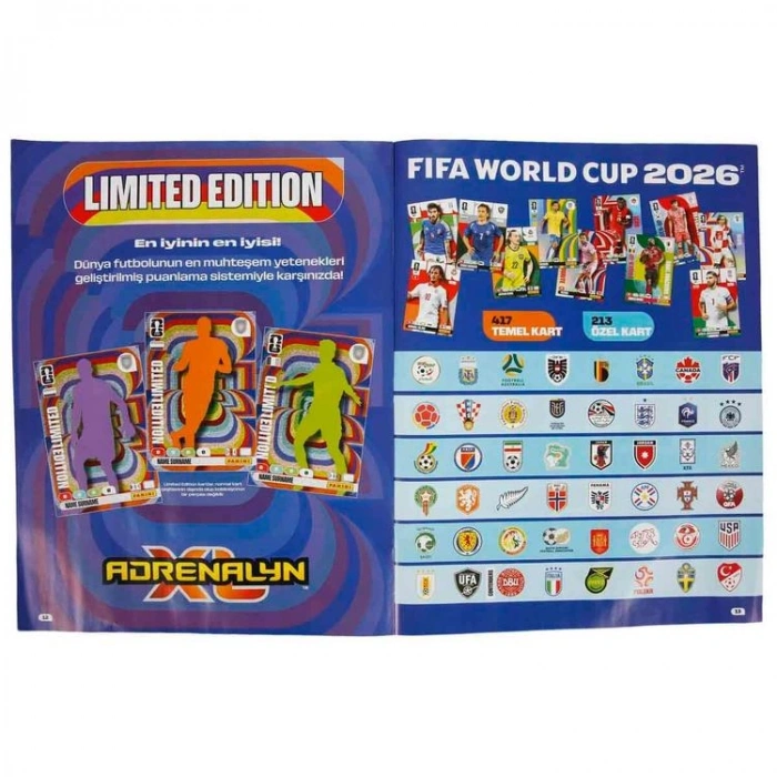 PANİNİ FIFA WORLD CUP 2026 ADRENALYN XL MEGA BAŞLANGIÇ PAKETİ