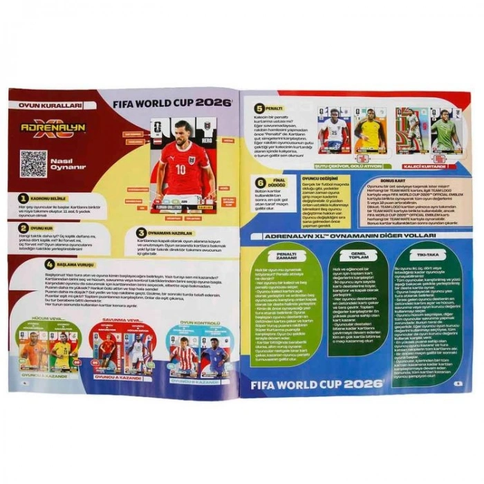 PANİNİ FIFA WORLD CUP 2026 ADRENALYN XL MEGA BAŞLANGIÇ PAKETİ
