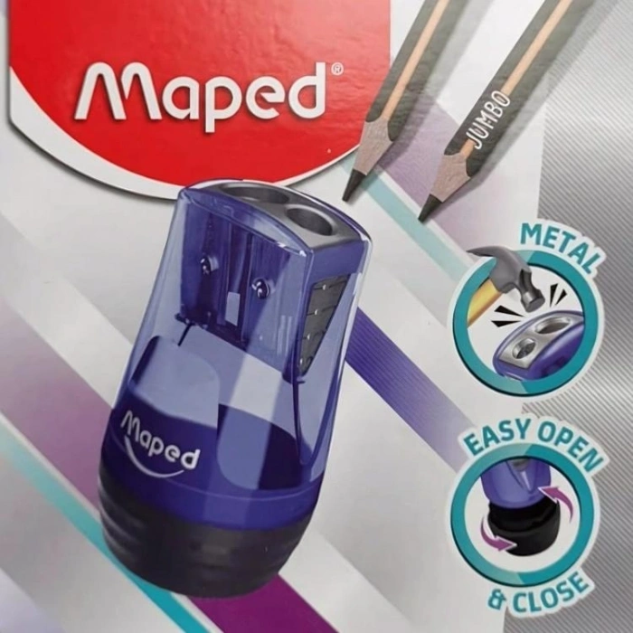 MAPED 68611 TONIC ÇİFT DELİKLİ HAZNELİ KALEMTRAŞ