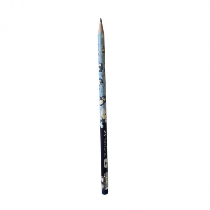 FABER CASTELL 5244 ARCTIC FRIENDS SİLGİLİ KURŞUN KALEM 2B  - TEKLİ