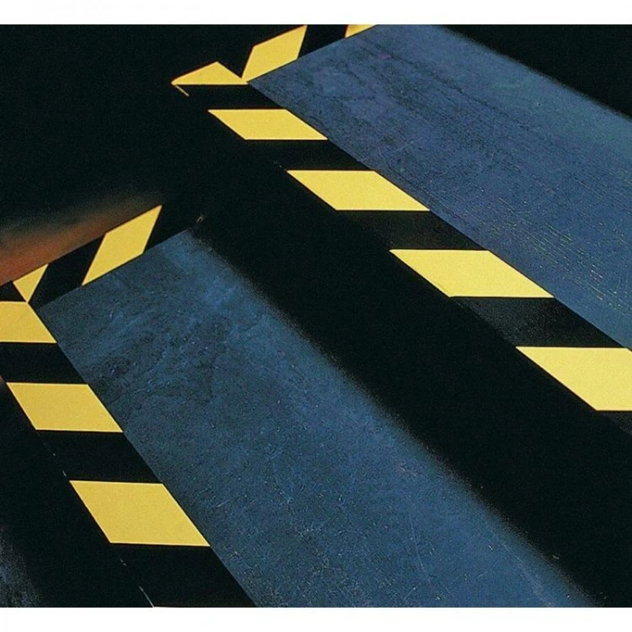 KRAF 2565 YER İŞARETLEME BANDI 50mm X 30m SARI-SİYAH  TEKLİ