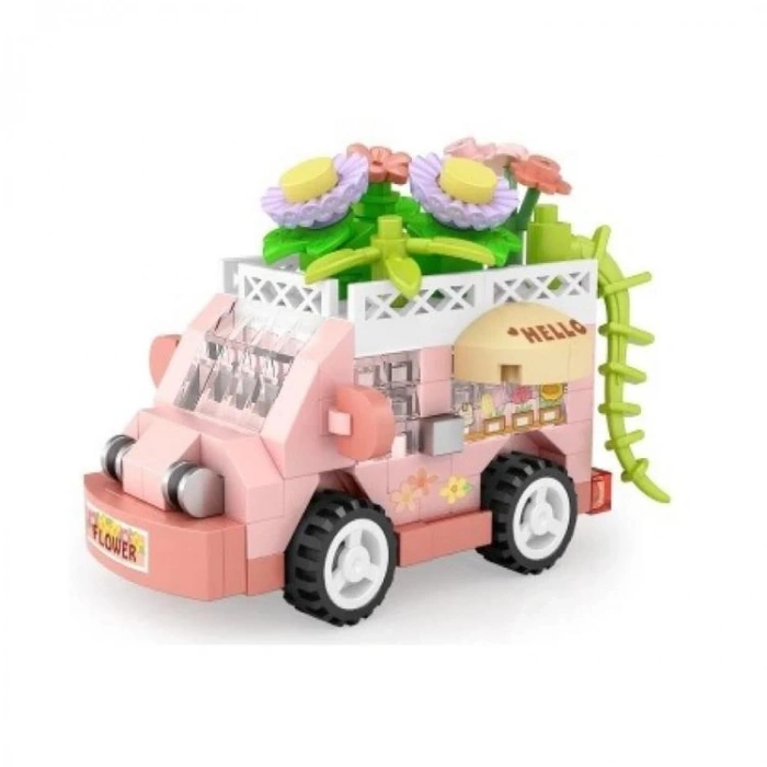 VAGONLIFE LOZ 8640 MİKRO BLOK ÇİÇEK ARABASI 160 PARÇA