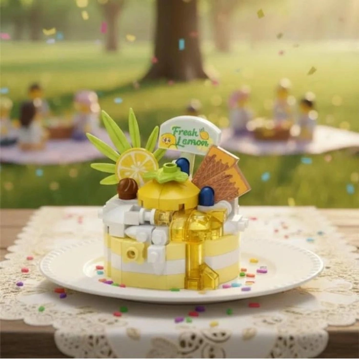 VAGONLIFE LOZ 8643 MİKRO BLOK LİMONLU PASTA 160 PARÇA