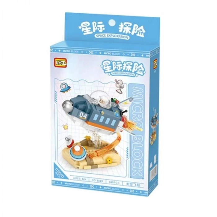 VAGONLIFE LOZ 8829 UZAY MEKİĞİ 360 PARÇA BLOCK OYUNCAK 6+