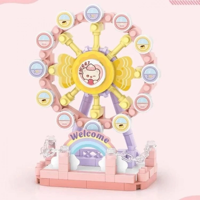 VAGONLIFE LOZ 8631 MİKRO BLOK DÖNME DOLAP 140 PARÇA