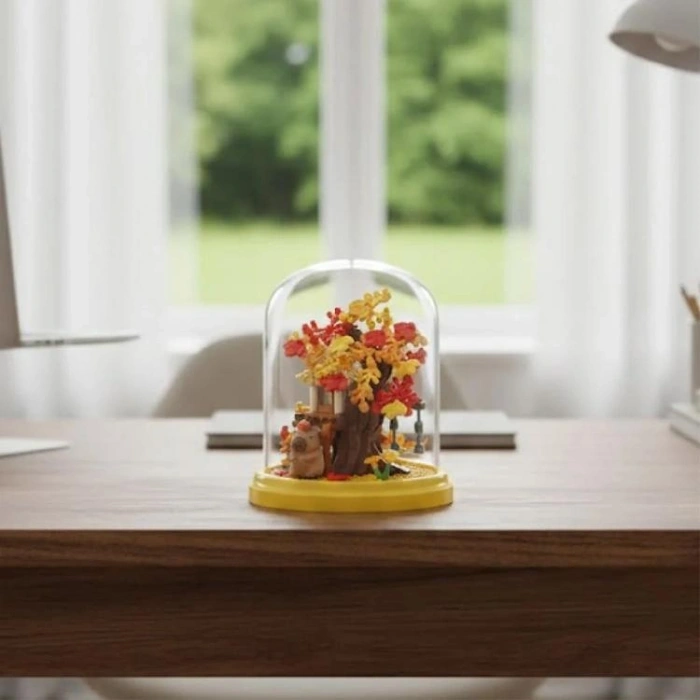 VAGONLIFE PANLOS P2597 CAPYBARA AĞAÇ EV 233 PARÇA BLOCK OYUNCAK 6+