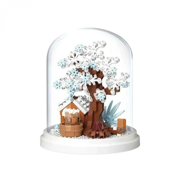 VAGONLIFE PANLOS P2598 CAPYBARA AĞAÇ EV 250 PARÇA BLOCK OYUNCAK 6+