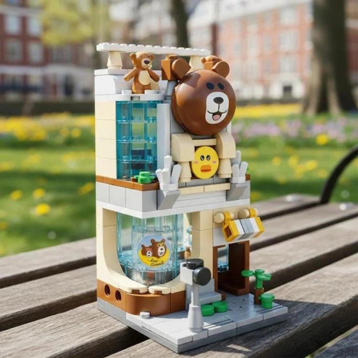 VAGONLIFE PANLOS P657043 BUTİK DÜKKANI 249 PARÇA BLOCK OYUNCAK 6+