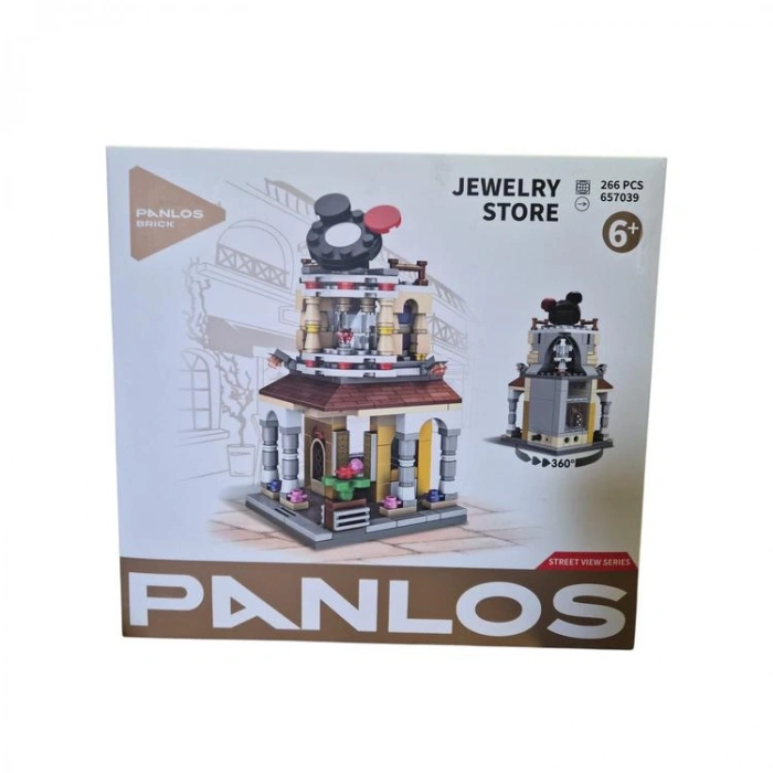 VAGONLIFE PANLOS P657039 KUYUMCU DÜKKANI 266 PARÇA BLOCK OYUNCAK 6+