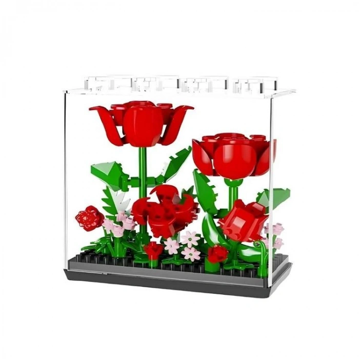 VAGONLIFE PANLOS P2501 GÜL MODEL160 PARÇA BLOCK OYUNCAK 6+