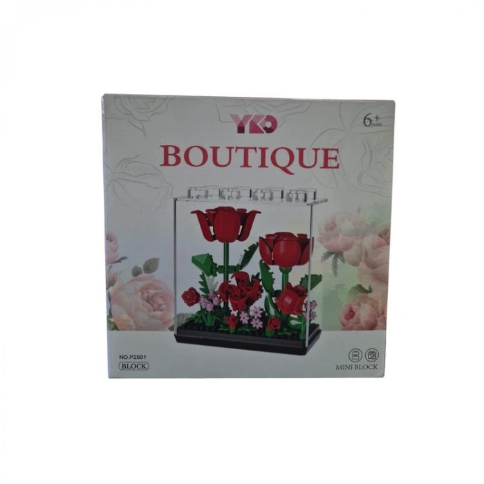 VAGONLIFE PANLOS P2501 GÜL MODEL160 PARÇA BLOCK OYUNCAK 6+