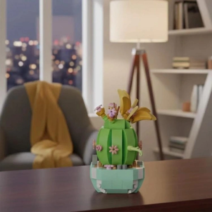 VAGONLIFE PANLOS P1247 SİMÜLASYON ÇİÇEK SERİSİ 351 PARÇA BLOCK OYUNCAK 14+