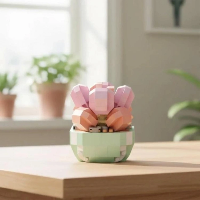 VAGONLIFE PANLOS P1246 SİMÜLASYON ÇİÇEK SERİSİ 342 PARÇA BLOCK OYUNCAK 14+