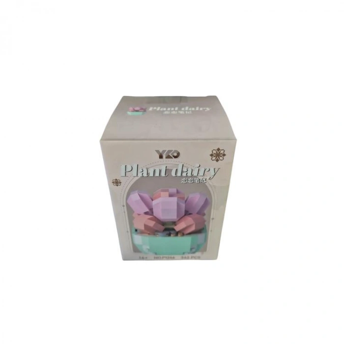 VAGONLIFE PANLOS P1246 SİMÜLASYON ÇİÇEK SERİSİ 342 PARÇA BLOCK OYUNCAK 14+