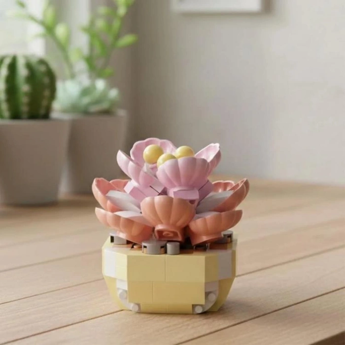 VAGONLIFE PANLOS P1249 SİMÜLASYON ÇİÇEK SERİSİ 253 PARÇA BLOCK OYUNCAK 14+