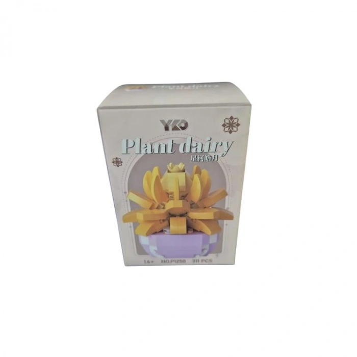 VAGONLIFE PANLOS P1250 SİMÜLASYON ÇİÇEK SERİSİ 311 PARÇA BLOCK OYUNCAK 14+