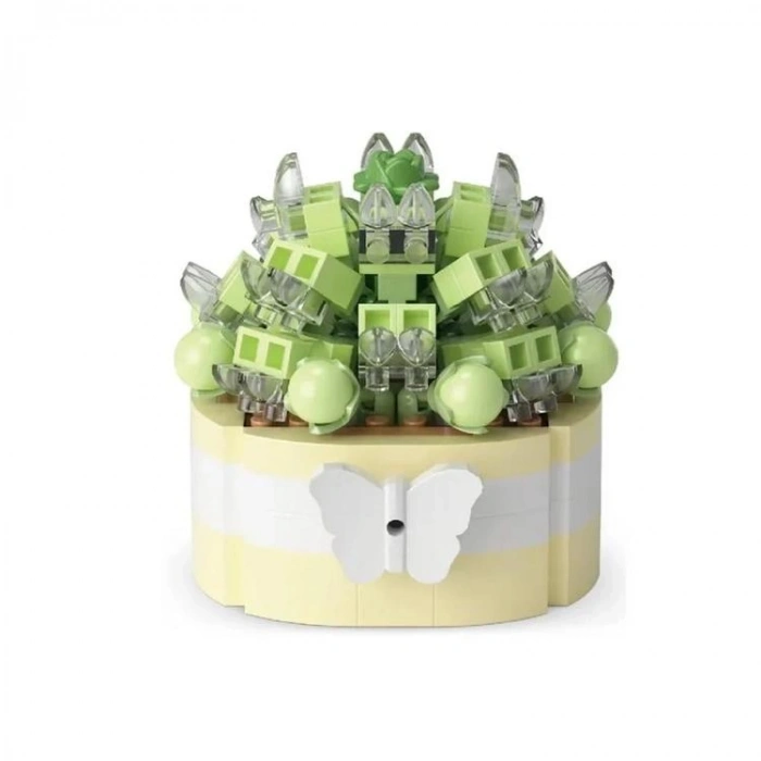 VAGONLIFE PANLOS P1254 SİMÜLASYON ÇİÇEK SERİSİ 323 PARÇA BLOCK OYUNCAK 14+