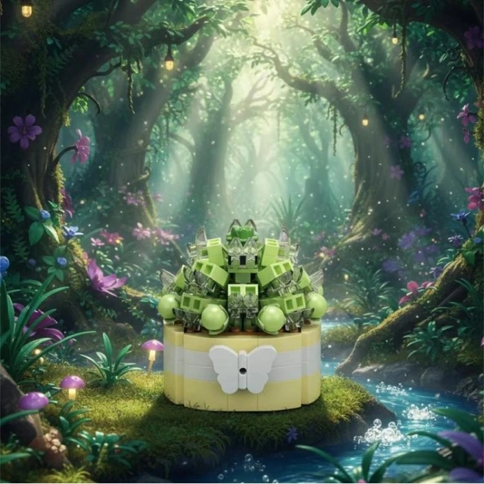 VAGONLIFE PANLOS P1254 SİMÜLASYON ÇİÇEK SERİSİ 323 PARÇA BLOCK OYUNCAK 14+