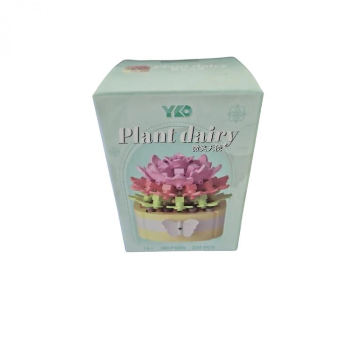 VAGONLIFE PANLOS P1255 SİMÜLASYON ÇİÇEK SERİSİ 232 PARÇA BLOCK OYUNCAK 14+