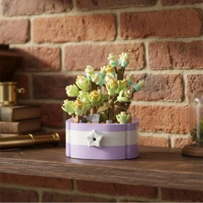 VAGONLIFE PANLOS P1256 SİMÜLASYON ÇİÇEK SERİSİ 263 PARÇA BLOCK OYUNCAK 14+