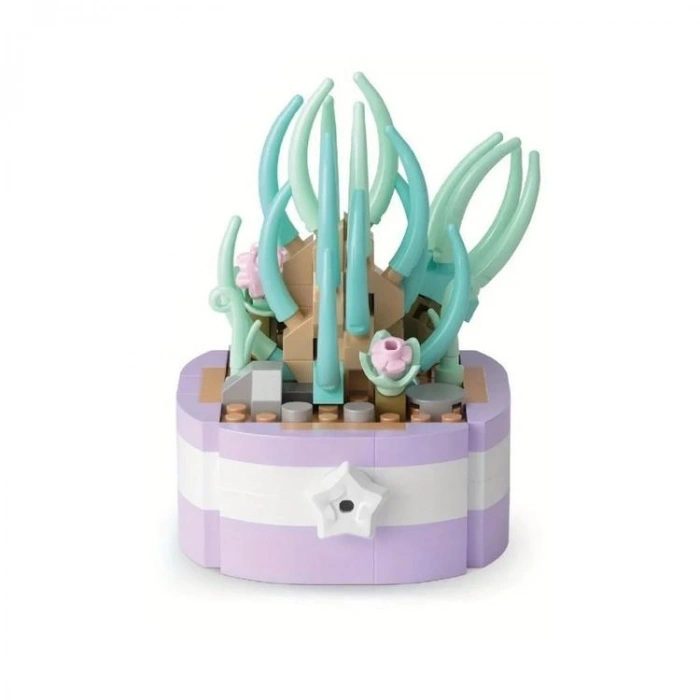 VAGONLIFE PANLOS P1257 SİMÜLASYON ÇİÇEK SERİSİ 257 PARÇA BLOCK OYUNCAK 14+