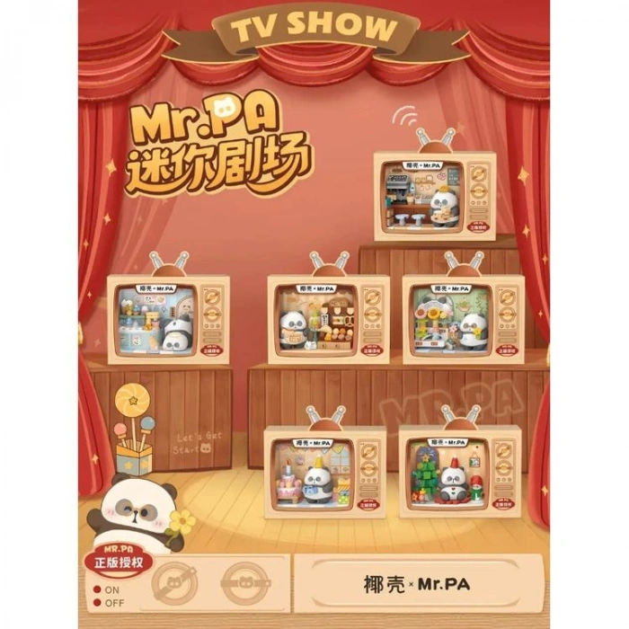 VAGONLIFE LOZ 7425 MİKRO BLOK MR. PA SÜRPRİZ TİYATRO SERİSİ 100 PARÇA  - TEKLİ