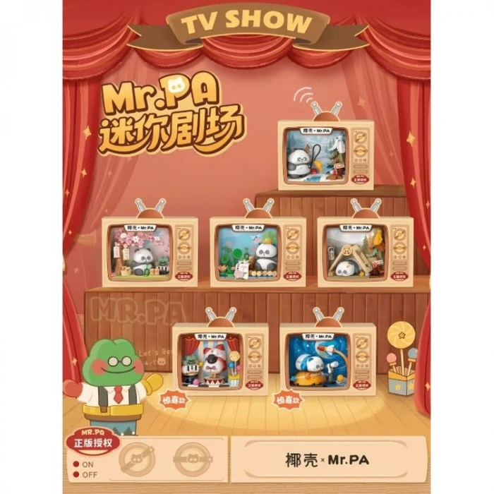 VAGONLIFE LOZ 7425 MİKRO BLOK MR. PA SÜRPRİZ TİYATRO SERİSİ 100 PARÇA  - TEKLİ