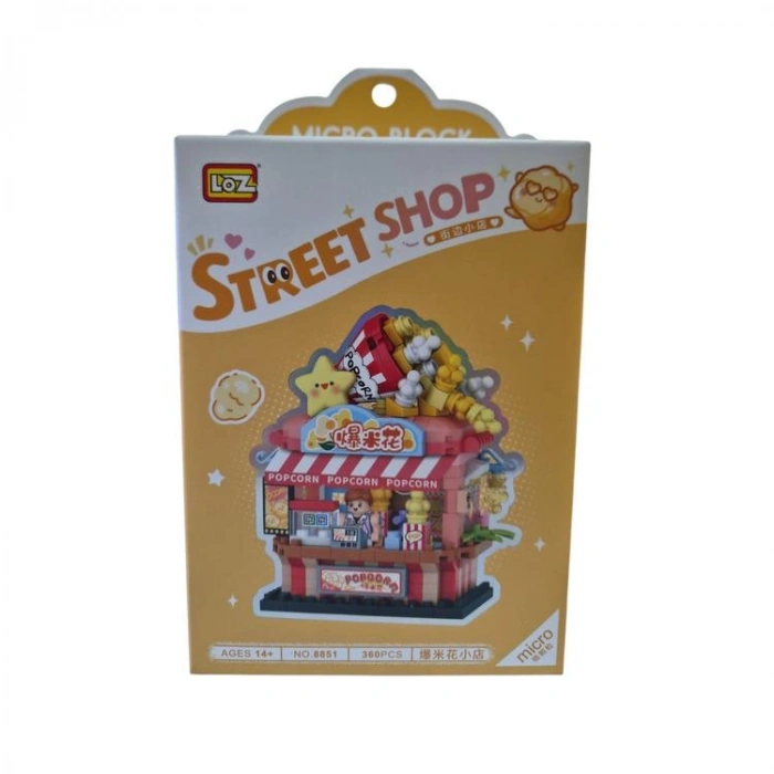 VAGONLIFE LOZ 8851 MİKRO BLOK MISIR DÜKKANI 360 PARÇA BLOCK OYUNCAK 14+