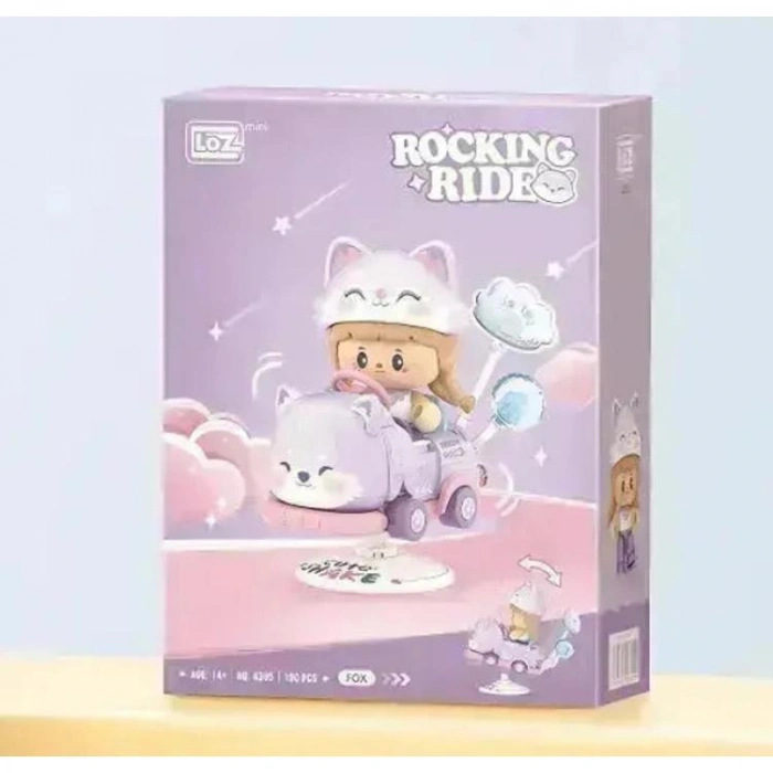 VAGONLIFE LOZ 4301 MİKRO BLOK PEMBE AYI SALLANMA SÜRÜŞÜ 189 PARÇA BLOCK OYUNCAK 14+