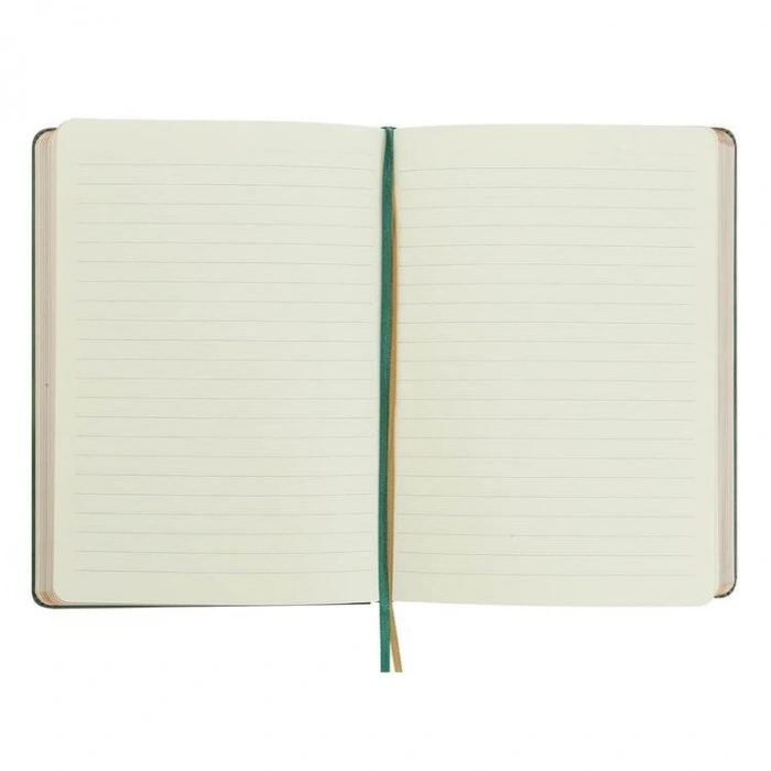 VICTORIAS JOURNALS 124-1668 VINTAGE OLD BOOK 14x20cm 80gr.128YP. ÇİZGİLİ DEFTER BEJ