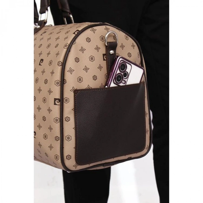 PIERRE CARDIN 04PC001207-B V AYARLANABİLİR ASKILI TUTMA SAPLI SEYAHAT ÇANTASI VİZON