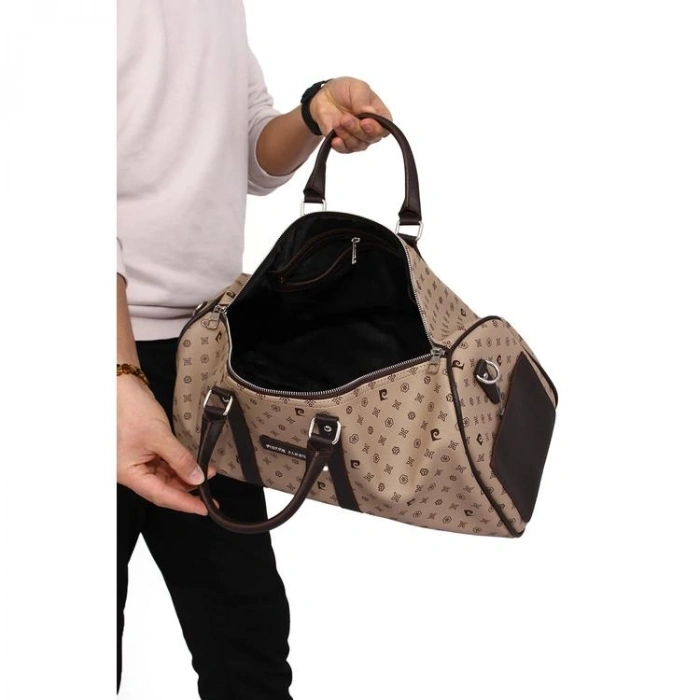 PIERRE CARDIN 04PC001207-B V AYARLANABİLİR ASKILI TUTMA SAPLI SEYAHAT ÇANTASI VİZON