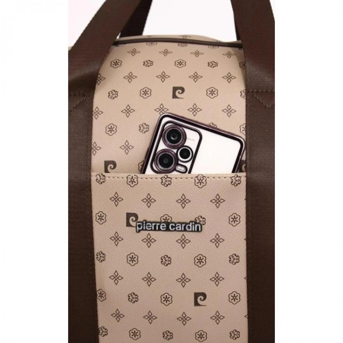 PIERRE CARDIN 04PC001206-B V AYARLANABİLİR ASKILI TUTMA SAPLI SEYAHAT ÇANTASI VİZON