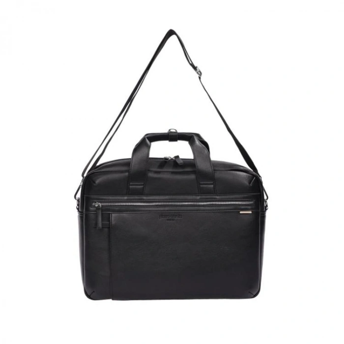 PIERRE CARDIN 01PC-MC556 S AYARLANABİLİR ASKILI SUNİ DERİ EVRAK ÇANTASI SİYAH