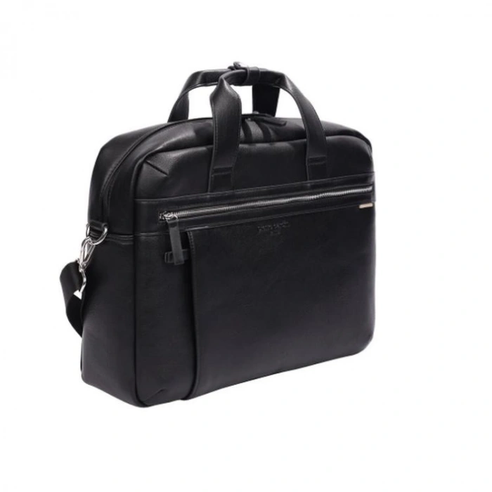 PIERRE CARDIN 01PC-MC556 S AYARLANABİLİR ASKILI SUNİ DERİ EVRAK ÇANTASI SİYAH