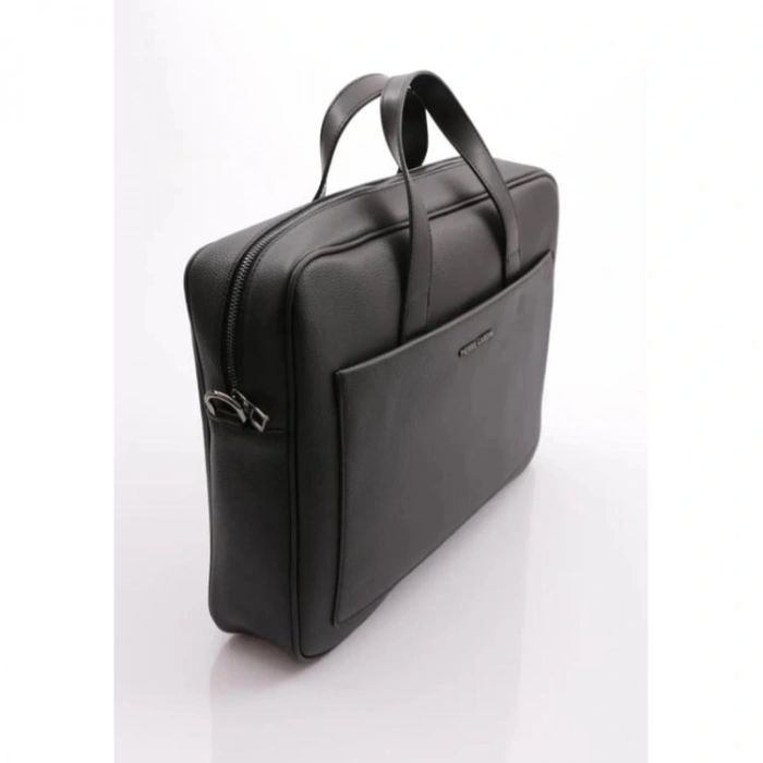 PIERRE CARDIN 01PC-002020-F S AYARLANABİLİR ASKILI SUNİ DERİ LAPTOP EVRAK ÇANTASI SİYAH