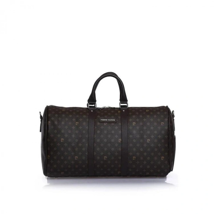 PIERRE CARDIN 04PC001207-B KH AYARLANABİLİR ASKILI TUTMA SAPLI SEYAHAT ÇANTASI KAHVERENGİ
