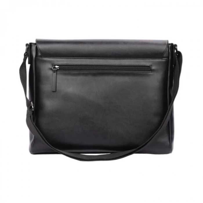 PIERRE CARDIN 01PCMB680-S AYARLANABİLİR ASKILI SUNİ DERİ POSTACI EVRAK ÇANTASI SİYAH