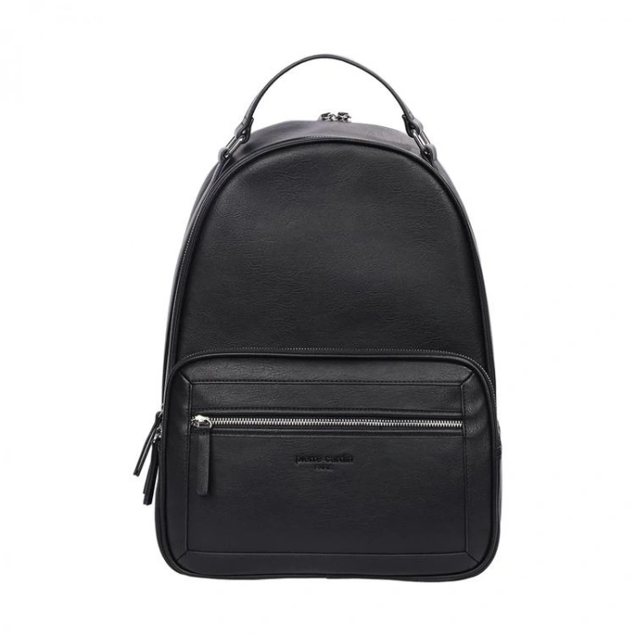 PIERRE CARDIN 01PC-MB540 S LAPTOP BÖLMELİ SUNİ DERİ SIRT ÇANTASI SİYAH