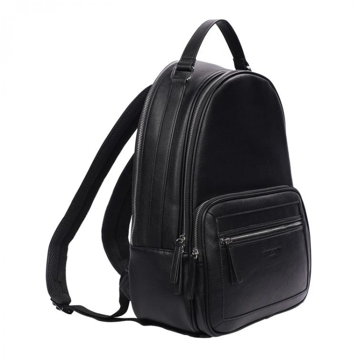 PIERRE CARDIN 01PC-MB540 S LAPTOP BÖLMELİ SUNİ DERİ SIRT ÇANTASI SİYAH