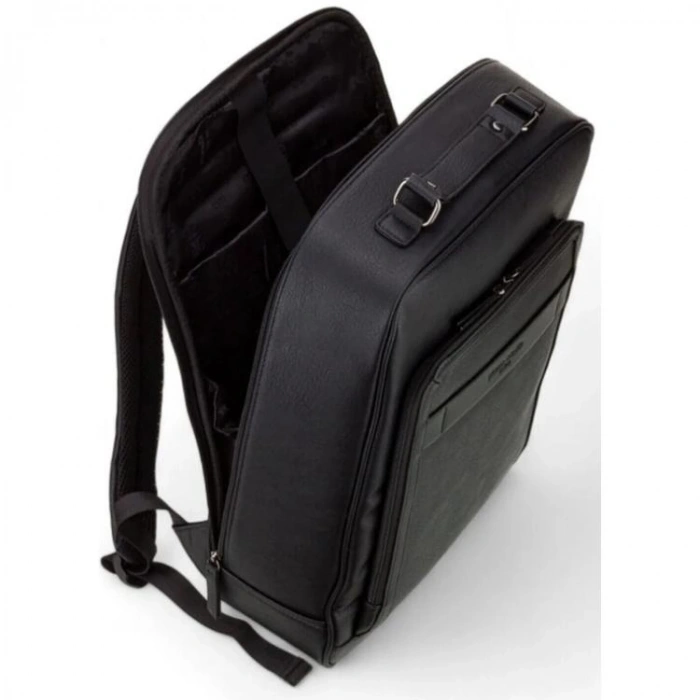 PIERRE CARDIN 01PC00110-S LAPTOP BÖLMELİ SUNİ DERİ SIRT ÇANTASI SİYAH