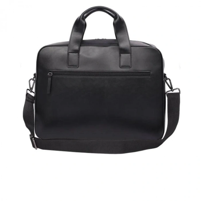 PIERRE CARDIN 01PCMB679-S AYARLANABİLİR ASKILI EL TUTMA SAPLI SUNİ DERİ EVRAK ÇANTASI SİYAH