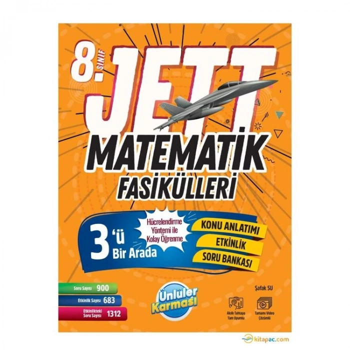ÜNLÜLER KARMASI 8. SINIF JETT MATEMATİK FASİKÜLLERİ